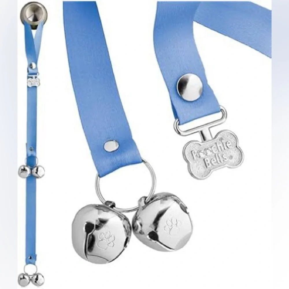 Dog Doorbell, Dog Potty Training Bells,POOCHIE BELLS USA Dog Trainer Recommended